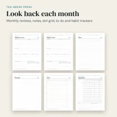 2027 Weekly Planner and Habit Tracker: review and notes
