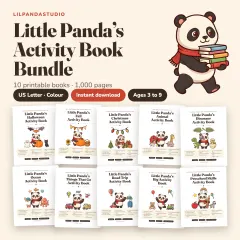 Little Panda's Activity Book Bundle: cover