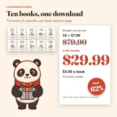 Little Panda's Activity Book Bundle: value