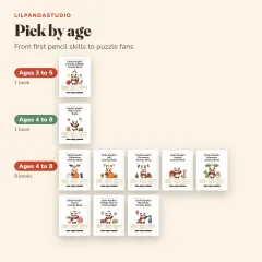 Little Panda's Activity Book Bundle: pick by age