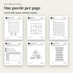 Quick Puzzles, Vol. 2: ADHD-Friendly Format, 70 Short Big-Print Puzzles for Adults: one per page