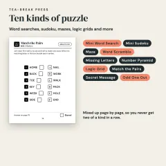 Quick Puzzles, Vol. 2: ADHD-Friendly Format, 70 Short Big-Print Puzzles for Adults: ten kinds
