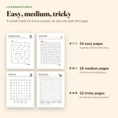 Little Panda's Dinosaur Activity Book: levels