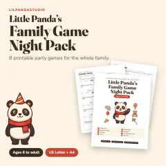 Little Panda’s Family Game Night Pack: cover