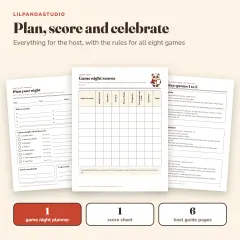 Little Panda’s Family Game Night Pack: plan and host