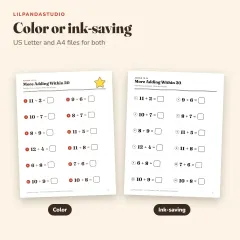 Little Panda's First Grade Math Workbook: editions
