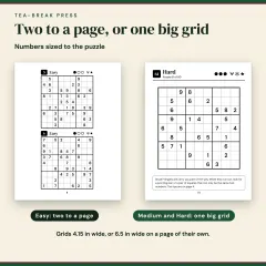 Large Print Christmas Sudoku: 80 Easy to Hard Puzzles for Adults: one or two