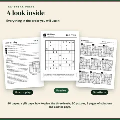 Large Print Christmas Sudoku: 80 Easy to Hard Puzzles for Adults: look inside