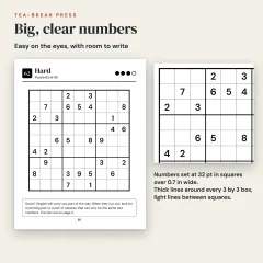 Large Print Sudoku, Vol. 1: 95 Easy to Very Hard Puzzles for Adults: big clear numbers