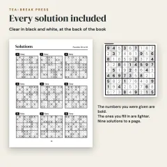 Large Print Sudoku, Vol. 3: 95 Easy to Very Hard Puzzles for Adults: solutions