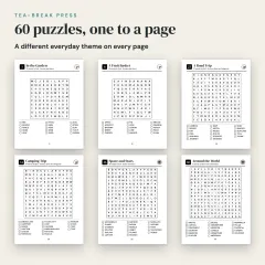 Large Print Word Search, Vol. 1: 60 Easy-to-Read Puzzles for Adults: one per page