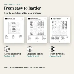 Large Print Word Search, Vol. 1: 60 Easy-to-Read Puzzles for Adults: easy to harder