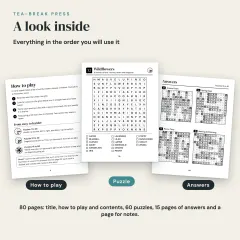 Large Print Word Search, Vol. 1: 60 Easy-to-Read Puzzles for Adults: look inside