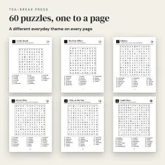 Large Print Word Search, Vol. 2: 60 New Easy-to-Read Puzzles for Adults: one per page