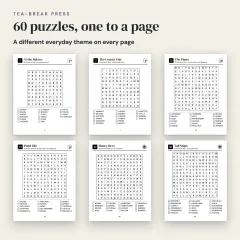 Large Print Word Search, Vol. 3: 60 New Easy-to-Read Puzzles for Adults: one per page
