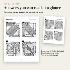 Large Print Word Search, Vol. 3: 60 New Easy-to-Read Puzzles for Adults: answers