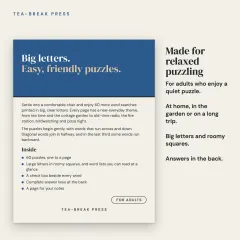 Large Print Word Search, Vol. 4: 60 New Easy-to-Read Puzzles for Adults: who for