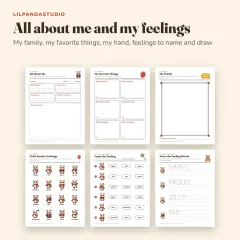 Little Panda's Big Activity Book: me and feelings