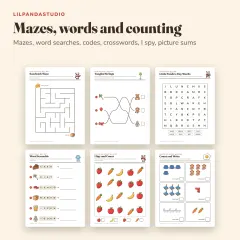 Little Panda's Big Activity Book: puzzles