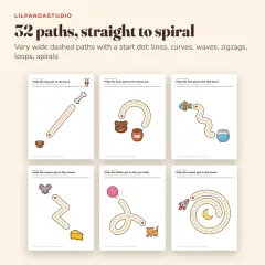 Little Panda's First Pencil Control Book: paths
