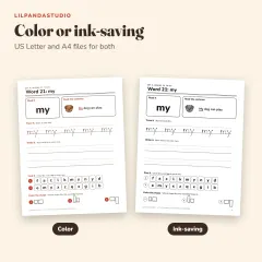 Little Panda's Sight Words Workbook: First 50 Words: editions