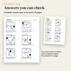 Sleuthoku Crime Mystery, Vol. 1: 60 Logic Cases for Adults: answers