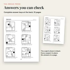 Sleuthoku Crime Mystery, Vol. 2: Country House Mysteries, 60 Logic Cases for Adults: answers