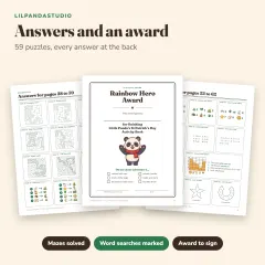 Little Panda's St Patrick's Day Activity Book: answers