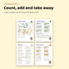 Little Panda’s St Patrick’s Day Classroom Pack: math