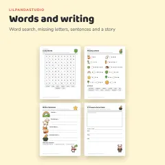 Little Panda’s St Patrick’s Day Classroom Pack: literacy
