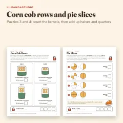 Little Panda’s Thanksgiving Escape Room: corn and pie